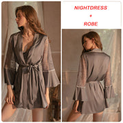 P-13 Hip Wrap Silk Nightwear Lingerie