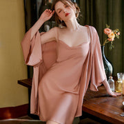 P-21 Gentle And Charming Silk Nightwear Lingerie