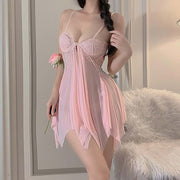 B-8 Sheer Muslin Nightgown Babydoll Lingerie