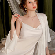 P-21 Gentle And Charming Silk Nightwear Lingerie